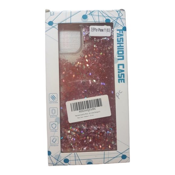 iPhone 11 Pink Glitter Waterfall Protective Case New In the Box. - Picture 1 of 5